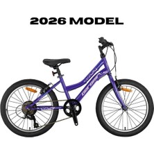Feyza Design 24" Mtb Bisiklet, 21 Vites, Mor-Lila ve Mavi Renk Seçenekleri