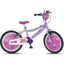Feyza Design Alpina-L-Bmx-V 16 Jant Lila Bisiklet, Eğlenceli ve Şık Tasarım