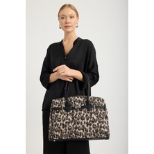 Home Store Buklet Leo Desenli Çanta