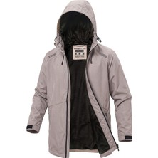 Ghassy Co. Erkek Rüzgarlık/Yağmurluk Outdoor Omuz Detaylı Mevsimlik Spor Ceket