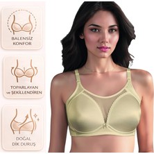 Bipamuk Kadın Iç Giyim C Kap Balensiz Toparlayıcı Sütyen