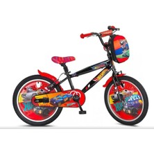 Feyza Design Çocuk Bisikleti 20 Jant Siyah Kırmızı, Renkli ve Güvenli Sürüş Keyfi