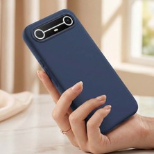Caseonn Tecno Spark Slim 5g Kılıf Esnek Yumuşak Mat Silikon Lacivert