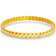 Altın Anne Üçlü Adana Burma Bilezik 22 Ayar 15 GR