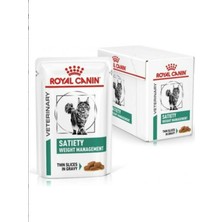 Royal Canin Satiety Weight Management Kedi Yaş Maması 12X85 gr - Tok Tutan Obezite ve Diyet Maması