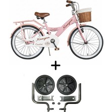 Feyza Design 20" Kanyon Retro Çocuk Bisikleti, Yan Destek Tekerlekli, 7-10 Yaş