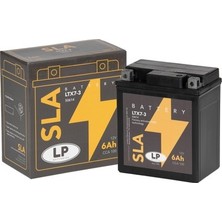 Motostart Hero x Pulse 200 2V ve 4V Uyumlu Lp Ltx7 Sla YTX7L 12 V 6 A Akü