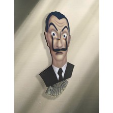 Goodtime Salvador Dali Sallanır Sarkaçlı Duvar Saati