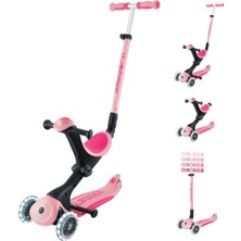 Feyza Design Renkli Işıklı Scooter, Eğlence Dolu Yürüyüş ve Kayma Deneyimi