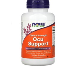Now Foods Ocu Support With Floraglo Lutein, Plus Vitamins A, C And E, 90 Veg Capsules