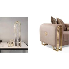 BafArt Metal Koltuk Ayağı Hilal Model 66*15 2 Adet