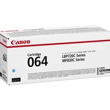 Canon CRG-064 C Mavi Orijinal Toner - 5.000 Sayfa Kapasiteli I-Sensys MF832 Uyumlu