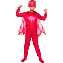 bebekokusu Pijamaskeliler Baykuş Kız Kostüm 7-9 Yaş