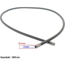 ÖZ BEYAZ EŞYA _keysmart Uyumlu Çamaşır Kurutma Makinesi Su Tahliye Hortumu 160 cm