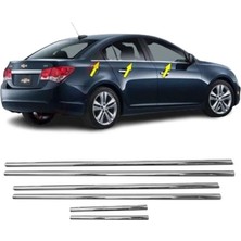 My Tuning Chevrolet Cruze Sedan Krom Cam Çıtası 2009 Sonrası 6 Parça