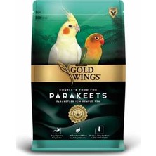 Gold Wings Premium Paraket Sultan Cennet Papağını Yemi 1kg x 2 Adet