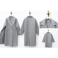 JOOQSTORE Oversize Kaşe Kaban