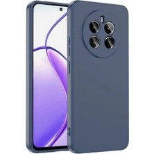 Gpack Realme 12 Pro Uyumlu Kılıf Mara Lansman Soft Silikon Içi Kadife Lacivert