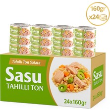 Sasu Tahıllı Ton Salata 24x160G Iri Parça