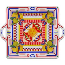 Baci Milano Dolce Vita Kare Tepsi 40 cm Melamin