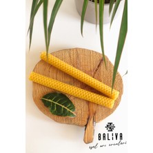 PremiumPort Iki Parçalı Bal Mumu Şamdanlık Seti, Sıcak ve Şık Atmosfer Yaratır