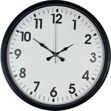 Zentime 36 cm Siyah Dekoratif Duvar Saati