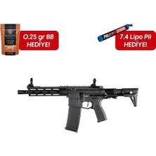Evolution Ghost S Emr Pdw Carbontech Ets Airsoft Tüfeği +  7.4V Lipo Pil
