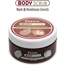 Ferew Body Scrub Nar Çekirdeği ve Hindistan Cevizli 250ML