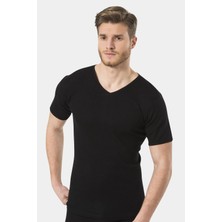 Cacharel Türen Erkek Ribana V Yaka Fanila