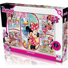 bebekokusu Ks Puzzle 100 Parça Minnie Mouse