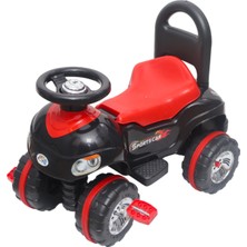 Feyza Design Kırmızı Spor Araba Pedallı Çocuk Oyunu, Eğlenceli ve Güvenli Tasarım