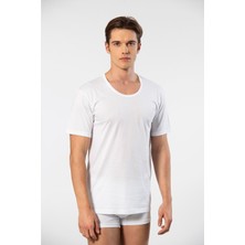 Cacharel Türen Erkek Modal Bisiklet Yaka Fanila