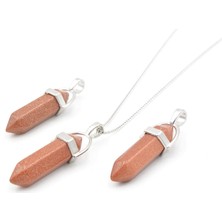 Murty99 Hakiki Pandül Model Doğal Yıldız Taşı Kolye Ucu