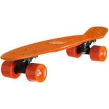 Feyza Design H102 4 Tekerlekli Kaykay, Turuncu, Eğlenceli ve Taşınabilir Tasarım