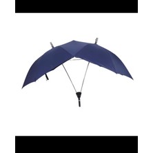 Zigver Çiftler Için Çift Şemsiye Ekstra Büyük Rüzgar Gecirmez Dark Blue
