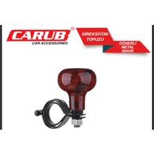 Carub Direksiyon Topuzu Dönerli Metal Lux Maun