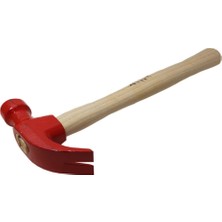 Rigour Çekiç Kancalı Çatal Çekiç Boyalı Sağlam 500GR Ahşap Saplı