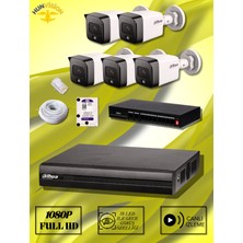 Dahua 2 Mp 5 Kameralı Ip / Bullet Full Paket