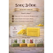 Sapovera Kükürtlü Sabun Yağ Dengeleyici Doğal El Yapımı