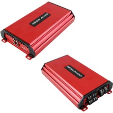 Reiss Audio Reıss Audıo RS-Q3000.4D Oto Anfi Stereo 4X150 Watt 4 Kanal