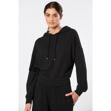 Türen Kadin Kapüsonlu Sweatshirt