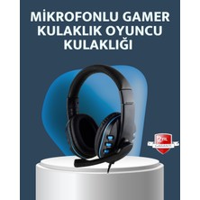 Mestore Stereo Mikrofonlu Kablolu Oyun Kulaklığı – Konforlu ve Net Ses Iletimi