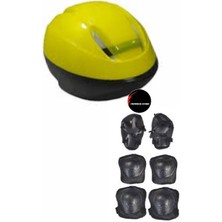 Top Rock Store Çocuk Kask Dizlik Dirseklik Ellik Set 7 Parça Scooter Bisiklet Paten Kaykay Koruyucu Set