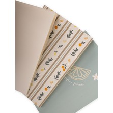 Cigit Üçlü Blok Not Meyve Temalı