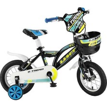 Feyza Design 12 Z-Trend Bmx 1202 Siyah Turkuaz Aktif ve Eğlenceli Spor Aracı