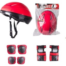 Top Rock Store Çocuk Kask Dizlik Dirseklik Koruyucu Set 7 Parça