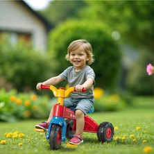 Feyza Design Çocuklar Için Sepetli Pedal Ilk Bisiklet, Park ve Bahçe Eğlencesi