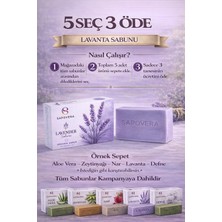 Sapovera Lavanta Sabunu Rahatlatıcı Temizlik Doğal El Yapımı-100 gr