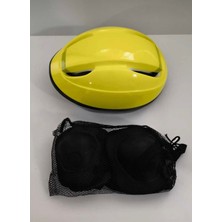 Top Rock Store Çocuk Kask Dizlik Dirseklik Set 7 Parça Sarı