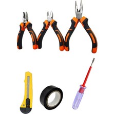 Rigour Mini Elektronikçi Yankeski Pense Kargaburun Seti 3 Parça ve Hediyeleri